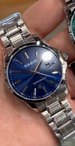 ساعت مچی مردانه صفحه سرمه ای